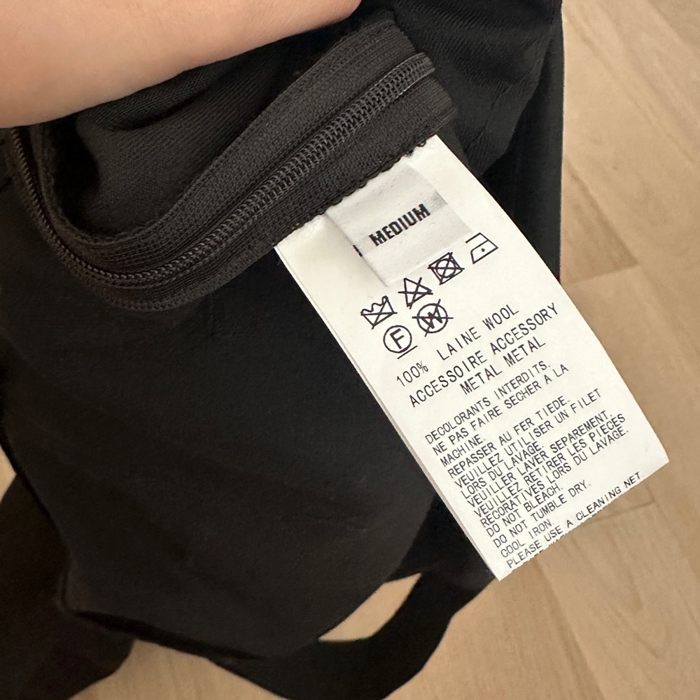 Y’s by Yohji Yamamoto 100% Wool Dress - Picture 4 of 6